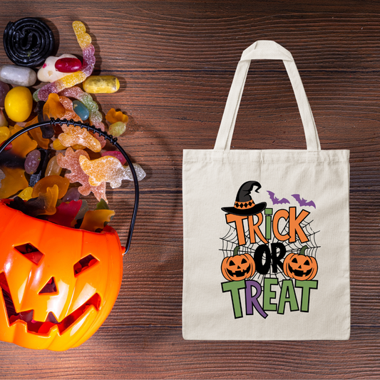 Halloween Tote Bag- Witch hat