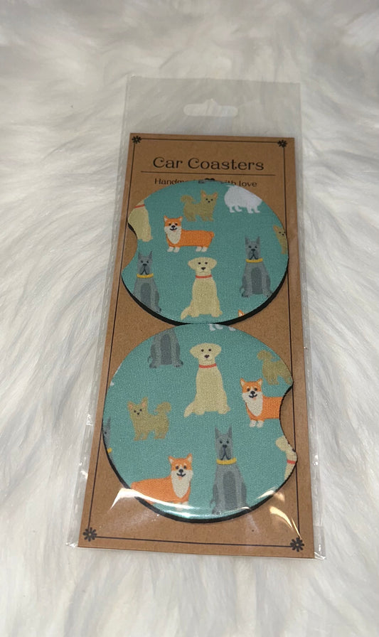 Pup Car Coasters