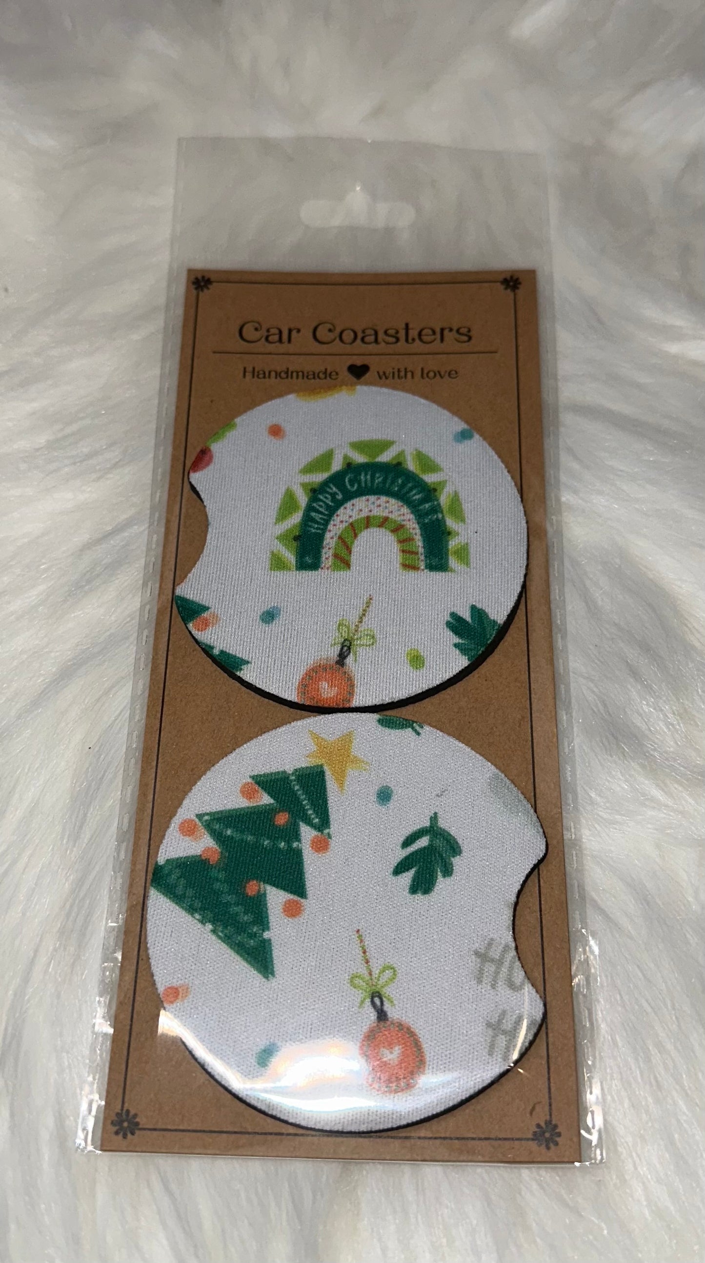 Christmas Car Coasters