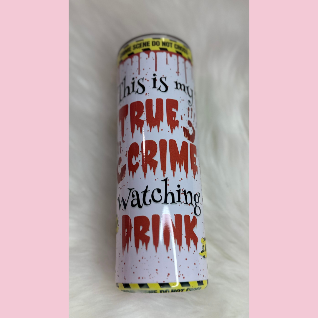 True Crime Junkie Tumbler